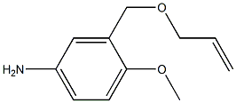 3-(allyloxyMethyl)-4-Methoxyaniline Structure