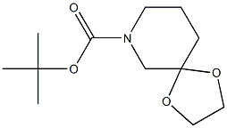 tert-butyl 1,4-dioxa-7-azaspiro[4.5]decane-7-carboxylate Struktur