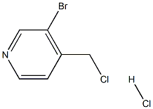 3-溴-4-(氯甲基)吡啶盐酸盐, 1418117-80-2, 结构式