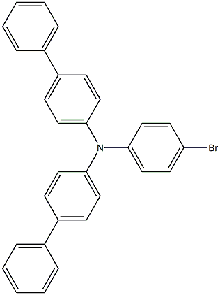 N-(biphenyl-4-yl)-N-(4-broMophenyl)biphenyl-4-aMine Struktur