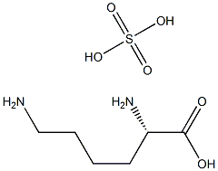 L-赖氨酸硫酸盐, , 结构式
