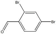 2,4-dibromobenzaldehyde Structure