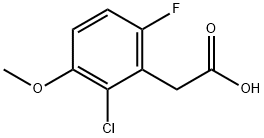 2-CHLORO-6-FLUORO-3-METHOXYPHENYLACETIC ACID