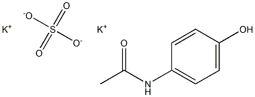 Acetaminophen Sulphate Potassium Salt Struktur