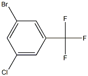 3-溴-5-三氟甲基氯苯, , 结构式