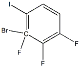 3-broMo-4-iodo benzenyltrifluoride Struktur