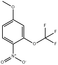 4-Methoxy-2-trifluoroMethoxynitrobenzene Structure