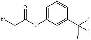 (3-Trifluoromethylphenyl)bromoacetate,1365809-00-2,结构式