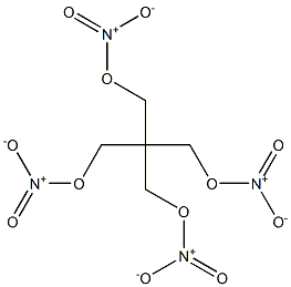 Pentaerythritol tetranitrate Solution Structure