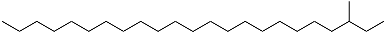 3-Methyltricosane Structure