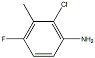 2-氯-3-氨基-6-氟甲苯 结构式