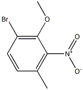 6-broMo-3-Methyl-2-nitroanisole Structure