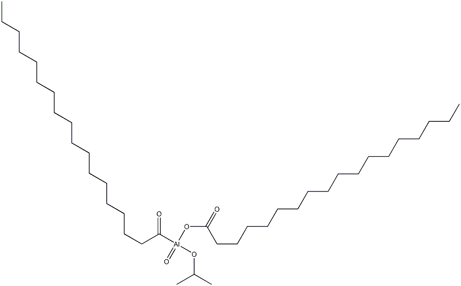 异丙基二硬脂酰氧基铝酸酯 结构式