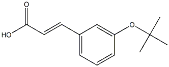 (E)-3-(3-叔丁氧基苯基)丙烯酸