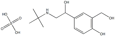 salbutaMol sulphate iMpurity C Structure