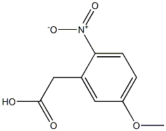 2-(5-Methoxy-2-nitrophenyl)acetic acid Structure