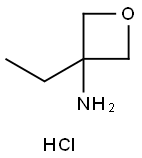 3-Ethyl-3-oxetanaMine hydrochloride Structure
