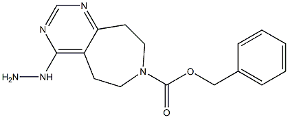 benzyl 4-hydrazinyl-8,9-dihydro-5H-pyriMido[4,5-d]azepine-7(6H)-carboxylate