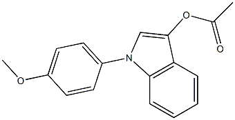 Acetic acid 1-(4-Methoxy-phenyl)-1H-indol-3-yl ester