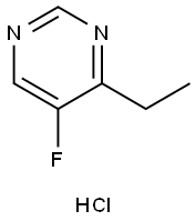 4-Ethyl-5-fluoropyriMidine Hydrochloride Structure