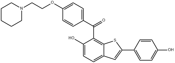 雷洛昔芬EP杂质B,1391054-73-1,结构式