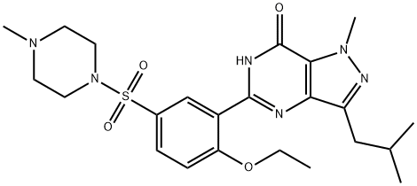 西地那非杂质A 结构式