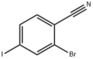 2-溴-4-碘苯腈,1261776-03-7,结构式