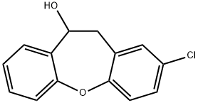 2-氯-10,11-二氢二苯并[B,F]噁-10-醇,1415559-87-3,结构式