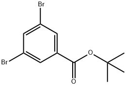 3,5-二溴苯甲酸叔丁酯,422569-46-8,结构式