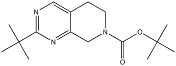 2-tert-Butyl-5,8-dihydro-6H-pyrido[3,4-d]pyriMidine-7-carboxylic acid tert-butyl ester