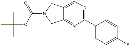 2-(4-Fluoro-phenyl)-5,7-dihydro-pyrrolo[3,4-d]pyriMidine-6-carboxylic acid tert-butyl ester