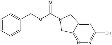 3-Hydroxy-5,7-dihydro-pyrrolo[3,4-c]pyridazine-6-carboxylic acid benzyl ester|
