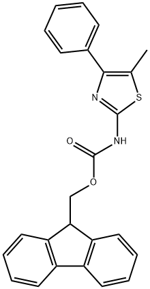 2-(FMoc-aMino)-5-Methyl-4-phenylthiazole, 97% Struktur