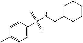 N-(环己基甲基)-4-甲基苯磺酰胺,86328-85-0,结构式