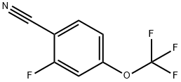 2-Fluoro-4-(trifluoroMethoxy)benzonitrile, 97% Structure