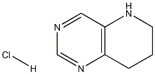 5,6,7,8-Tetrahydro-pyrido[3,2-d]pyriMidine hydrochloride Struktur
