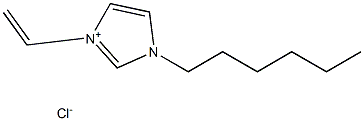 1-hexyl-3-vinyliMidazoliuM chloride Structure