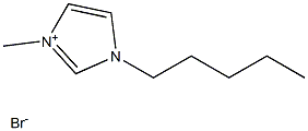 1-戊基-3-甲基咪唑溴盐, , 结构式