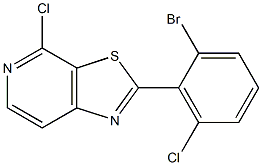 2-(2-broMo-6-chlorophenyl)-4-chlorothiazolo[5,4-c]pyridine