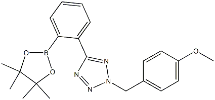 2-(4-Methoxybenzyl)-5-(2-(4,4,5,5-tetraMethyl-1,3,2-dioxaborolan-2-yl)phenyl)-2H-tetrazole