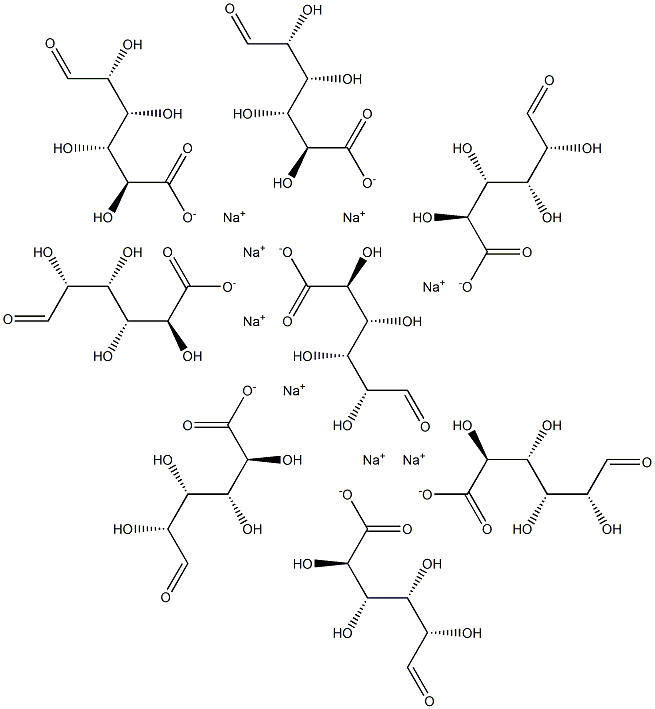 古罗糖醛酸八糖 结构式