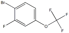 3-Fluoro-4-broMo(trifluoroMethoxy)benzene Structure
