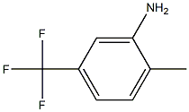 2-甲基-5-三氟甲基苯胺,,结构式