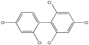 2.2'.4.4'.6-Pentachlorobiphenyl Solution Struktur