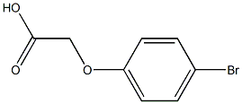 p-Bromophenoxy acetic acid Solution Struktur