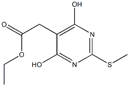 ethyl 2-(4,6-dihydroxy-2-(Methylthio)pyriMidin-5-yl)acetate