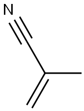 Methacrylonitrile 100 μg/mL in Methanol Structure