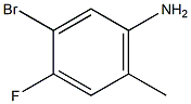 3-fluoro-4-borMo-6-aMinotoluene Struktur