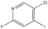 3-氯-4-碘-6-氟吡啶, , 结构式