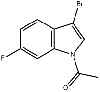 1-Acetyl-3-broMo-6-fluoroindole|1-乙酰基-3-溴-6-氟吲哚